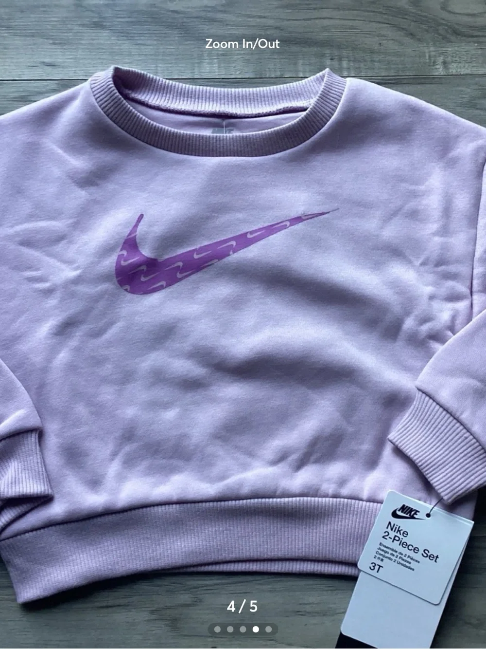 Nike Toddler Girl Two-Piece size set3T(NWT) ~PRICE FIRM, NO OFFERS~ - Picture 4 of 5